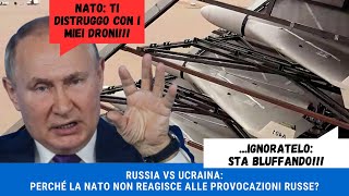 RUSSIA VS UCRAINA Perché la NATO non reagisce alle provocazioni russe [upl. by Enilehcim181]