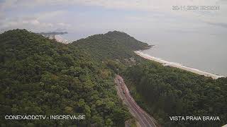 PRAIA BRAVA  ITAJAÍ  SC  ITAJAI AO VIVO [upl. by Boote998]