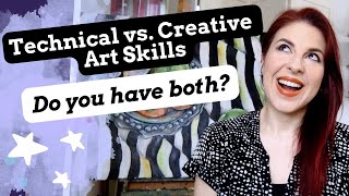 The Difference Between Technical and Creative Skill [upl. by Aicirtel239]