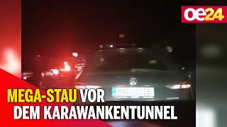 MegaStau vor dem Karawankentunnel [upl. by Notgnilra]