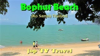 Spaziergang am Bophut Beach Ko Samui Thailand jop TV Travel [upl. by Lynad]