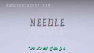 needle  pronunciation  Examples in sentences and phrases [upl. by Rednas]