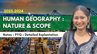 Human Geography  Nature amp Scope  Class 12 Geography  class12geography humangeography [upl. by Sucramd672]