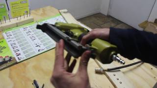 How to use meite V1015B V Nailer Picture frame [upl. by Forsyth]