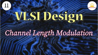 channel length modulation  MOSFET  vlsi Design  Semiconductor  gate ugcnet [upl. by Hut846]