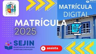 MATRÍCULA 2025 [upl. by Housum]