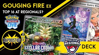 Gouging Fire ex Deck Did INCREDIBLE At Lille Regionals Pokemon TCG [upl. by Leugar]