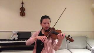 ABRSM Grade 4 Violin Exam 20202023 A2 Presto [upl. by Kevina]