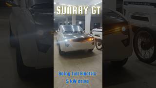 Going full Electric SUNRAY GT Solar Phev  Hybrid car [upl. by Annyl]