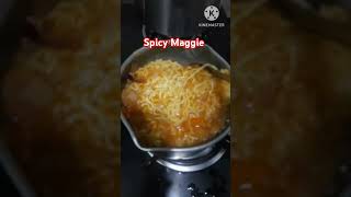 Spicy Maggi Recipe shortsfeed cookedfood recipe Maggi [upl. by Ariad401]