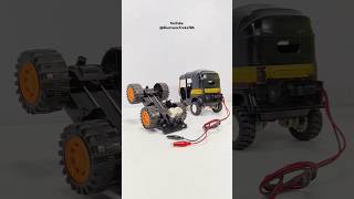 4x4 RC Car Powered by DC Motor  Remote Control car with DC motor  Remote wali car  RC car Motor [upl. by Anaiad64]