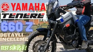 YAMAHA Tenere 660 Z Detaylı İnceleme ve Test Sürüşü yamaha tenere660 motosiklet [upl. by Snell]