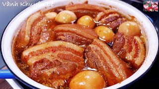 Nấu Cách Này Để Có Nồi Thịt Kho Tàu Ngon Nhất Thế Giới  Perfect Caramelized Pork by Vanh Khuyen [upl. by Leahcimrej216]