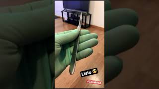 Bisturí ¿Cómo cambiar su hoja  Cirugía  Medicina shorts tips cirurgia [upl. by Encratia]