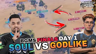 🚀Soul Vs Godlike💛 Last Zone  Soul Chicken  BGMS S2 Day 1 Finals  BGMS Highlights [upl. by Samid]