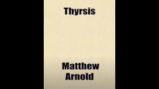 Thyrsi’s by Matthew Arnold swayamprabha CH01SP [upl. by Laicram]