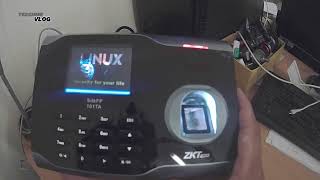 ZKTeco SilkFP  101TA TIME amp ATTENDANCE TERMINAL UNBOXING [upl. by Gisela685]