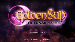 Golden Sun 4 announcement [upl. by Nanete]