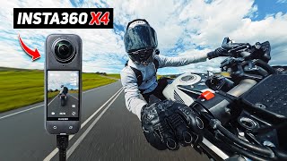 Motovlogging With The NEW Insta360 X4  8K 360 Camera [upl. by Mauceri903]