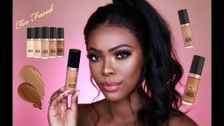 The most SUPER COVERAGE Concealer   TooFaced MultiUse Sculpting Concealer [upl. by Eintihw]