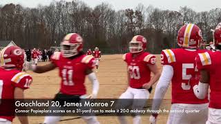 Goochland football wins 2019 Region 3B Championship [upl. by Rene]