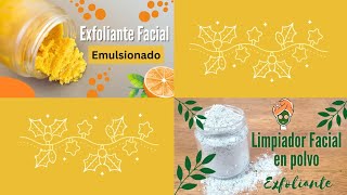 💚 DUO DE EXFOLIANTES FACIALES PARA TU PIEL recopilatorio  Cosmética natural casera [upl. by Milurd135]