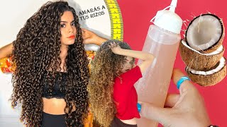 💖ELLAS LO APLICARON EN SUS CABELLOS ▶️Y ES EL SECRETO🤫 PARA QUE LUZCAS TU CABELLO LARGO Y HERMOSO✅ [upl. by Karas62]