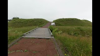 【4K】Shinoritate Castle Hokkaido  志苔館 北海道 [upl. by Frayda179]