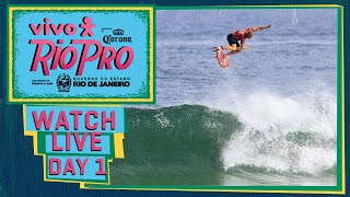 WATCH LIVE  Vivo Rio Pro Presented By Corona 2024  Day 1 [upl. by Anirak]