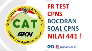 NILAI 441  FR ASLI TEST CPNS 2020 [upl. by Aneehsar]