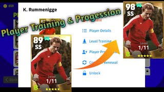 98 Rated K Rummenigge Training amp Player Progression Tutorial Full Details In eFootball 2022 Mobile [upl. by Lebbie822]