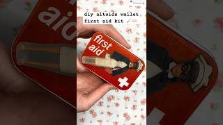 DIY Altoids Wallet 💕 First Aid Kit 🏥 diy diygift minimakeup [upl. by Gilberte]