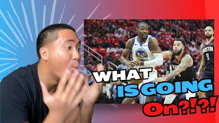 NAH THIS GAME WAS CRAZYYYYY JC Reacts to Warriors vs Rockets game nba [upl. by Botsford]