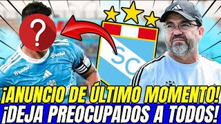 🔵🚨¡ÚLTIMA HORA ¡ES CONFIRMACIÓN TERRIBLE ¡PREOCUPACIÓN GENERAL SPORTING CRISTAL HOY [upl. by Elaine]