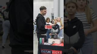 Coin Flip Gone Wrong For Unreleased Jordan 1 Retro Low OG At Sneaker Con viral funny comedy yt [upl. by Lauraine]