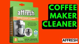 AFFRESH  COFFEE MAKER CLEANER [upl. by Oiramal]