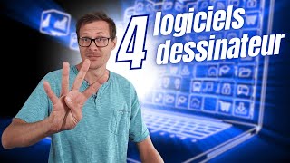 Les 4 logiciels incontournables pour tout dessinateurprojeteur en 2024  🖥️ [upl. by Yentruocal52]