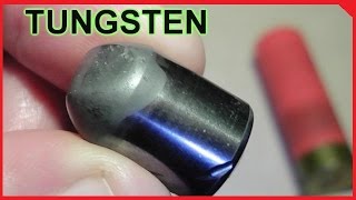 TUNGSTEN AntiSuperman Shotgun Slugs Testing [upl. by Dey547]