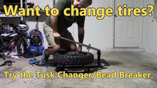 Want to change tires Try the Tusk ChangerBead Breaker [upl. by Jain]