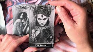 Nigredo Tarot Unboxing and Flip Through [upl. by Yecart]