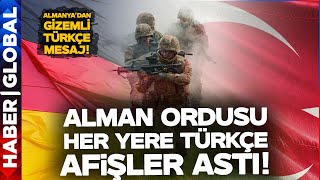 Alman Ordusundan Gizemli Mesaj Her Yere Türkçe Afişler Astılar [upl. by Levona38]