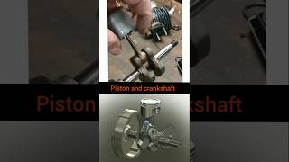 Piston and crankshaft shorts virals physics [upl. by Nairam6]