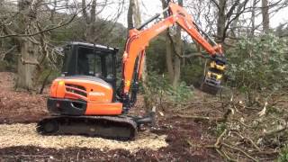 eddie warreners new Kubota and Engcon tilt rotator [upl. by Christis]