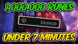 Elden Ring BEST 1000000 RUNE FARM in 7 MINUTES [upl. by Navar]