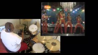 The Jacksons  Shake Your Body Down To The Ground Drum Cover [upl. by Grory128]