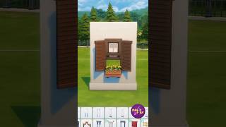 How to Make a Open Window in the Sims 4 [upl. by Godber]