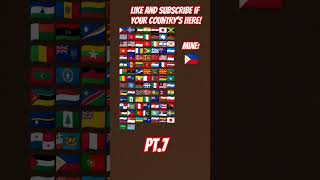 Like and subscribe if your countrys here zacharypro [upl. by Leuqram821]