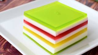 Layered Christmas Jello [upl. by Neufer]