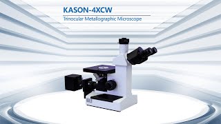 KASON4XCW Metallography microscope [upl. by Rosalia]