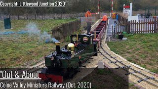 Colne Valley Miniature Railway Oct 2020  Out amp About [upl. by Fanchet]